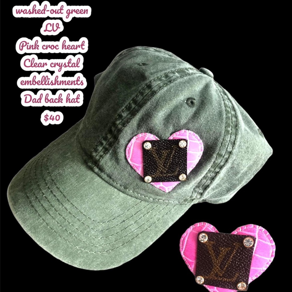 Upcycled ball cap hat NEW